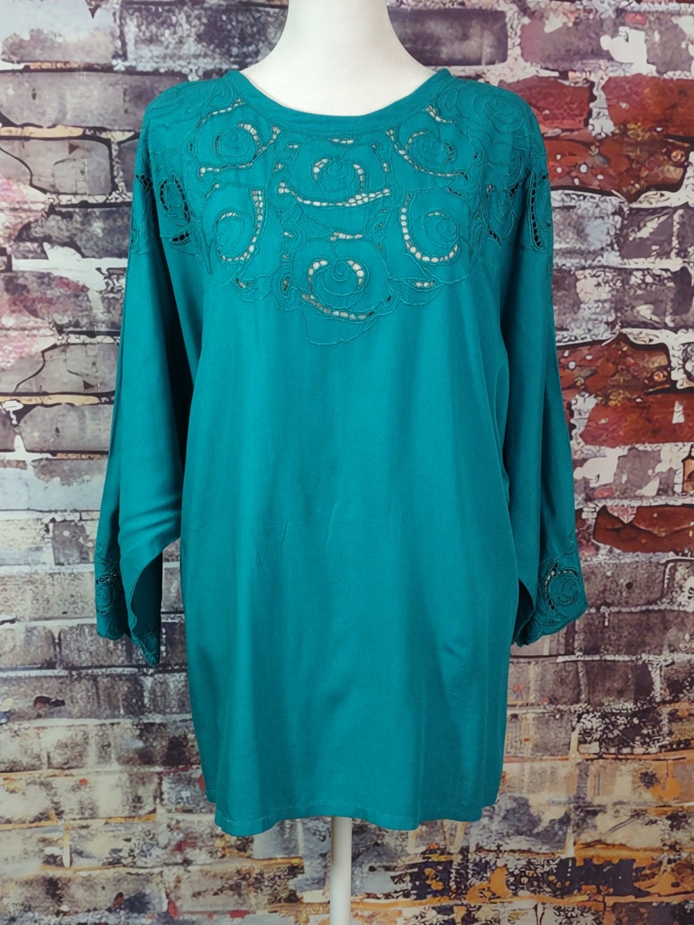 Vintage Surya Cutwork Lace Top